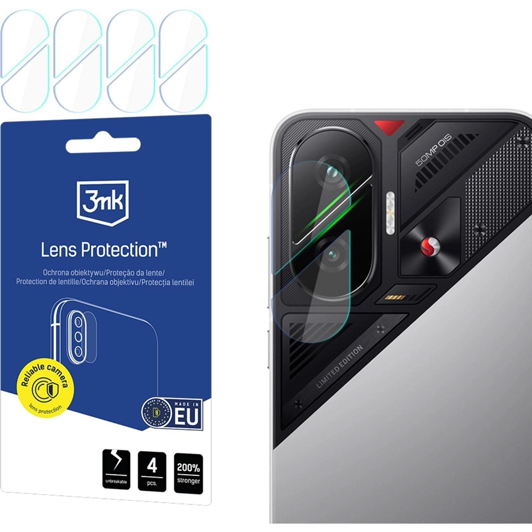 3MK Ochrona na obiektyw aparatu Lens Protect do Xiaomi Poco F7 4szt (4 pz., Xiaomi Poco F7 Pro), Pellicola protettiva smartphone