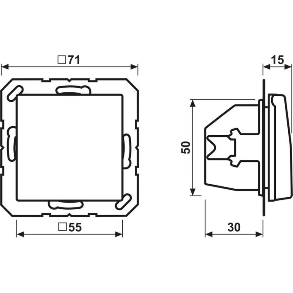 Thumbnail - JUNG, Steckdose, SCHUKO-Steckdose