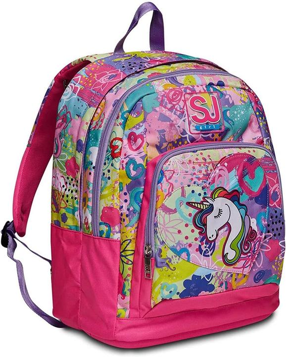 Produktbild SJ Gang Einhorn-Mädchen-Rucksack mit Flip-System und reflektierenden Einsätzen (31 l)