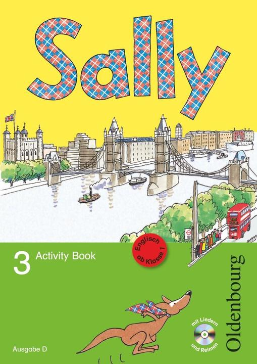 Produktbild Sally 3. Schuljahr. Ausgabe D/E. Activity Book (Deutsch, Daniela Elsner, Jasmin Brune, 2013)
