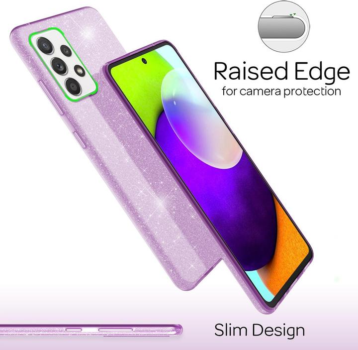 Produktbild Nalia Glitzer Handyhülle (Samsung Galaxy A52)