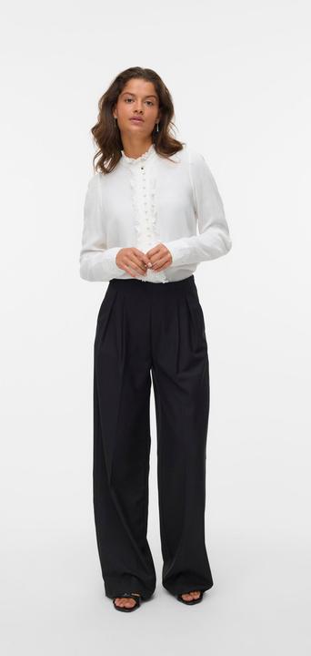 Produktbild Vero Moda Vmsella L/S Frill Shirt Wvn Exc Hemd (L)