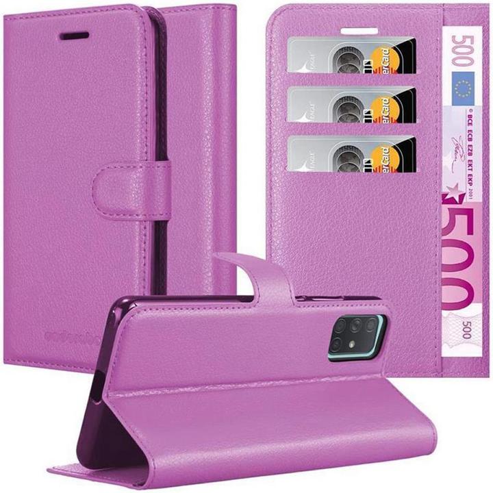 Actual product image Cadorabo Book with stand function cover (Samsung Galaxy A71 5G)