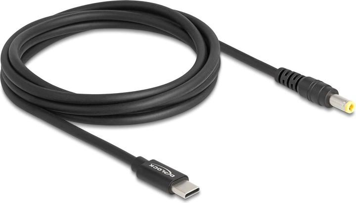 Image du produit Delock Câble de charge USB-C vers connecteur 5.5 x 2.5 mm 1.5 m
