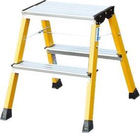 Immagine prodotto Krause Doppio passo pieghevole in alluminio kl (Gradino pieghevole, 45 cm)