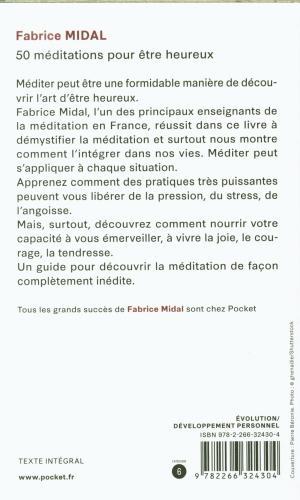 Image du produit 50 méditations pour être heureux (Français, Midal Fabrice, 2023)