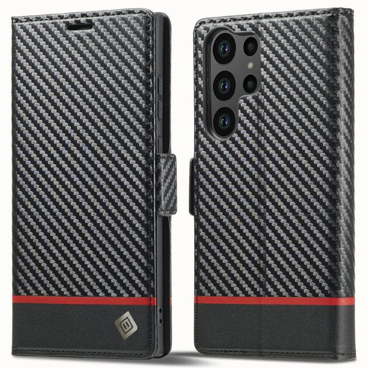 LC.Imeeke Galaxy S25 Ultra - Hülle Carbon Fiber (Samsung Galaxy S25 Ultra)