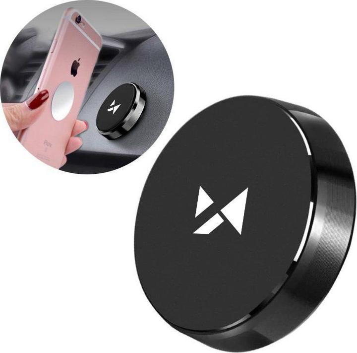 Actual product image Wozinsky Self-adhesive Magnetic Car Dashboard Mount Black (WMH-02)