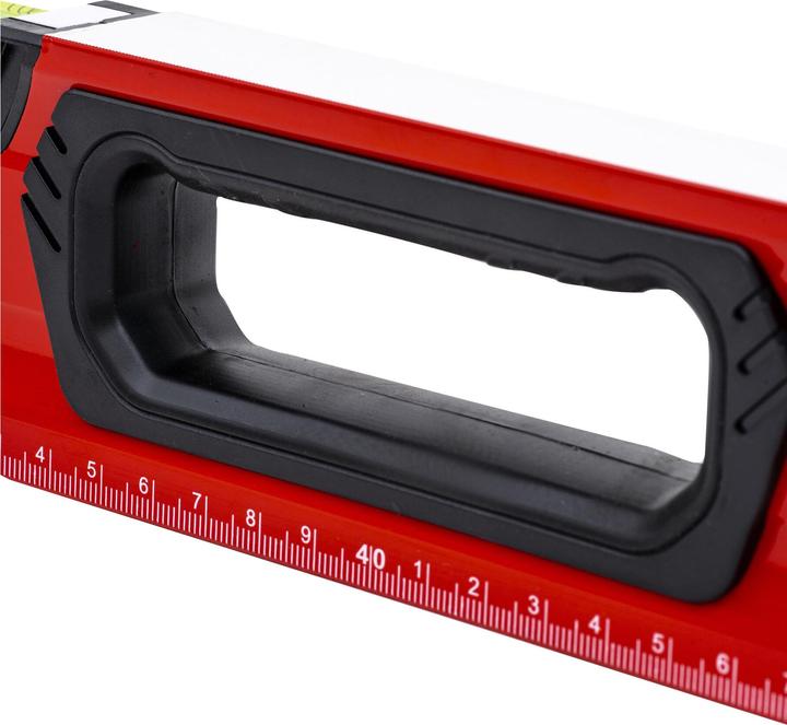 Actual product image Stier Premium spirit level with magnet and three vials 600 mm ±0.5 mm/m (60 cm)