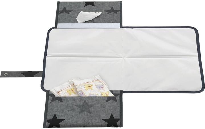 Produktbild Dooky 3-in-1 Wickelset, Grey Stars