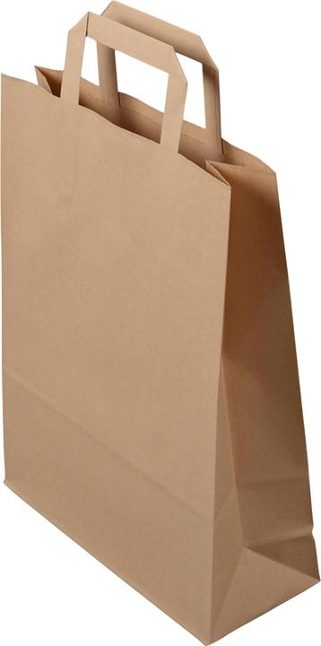 Elco Papiertragetaschen mit Flachhenkel (50x)