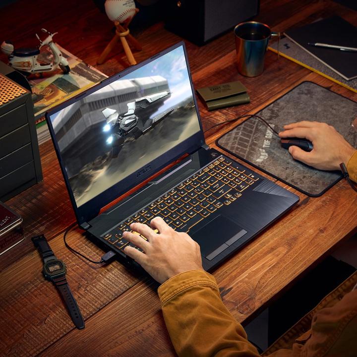 Actual product image ASUS FA506NCR-WH71 Ryzen 7 7435HS 15.6" FHD SSD512 BT BLKB Geforce RTX 3050 - 16 GB