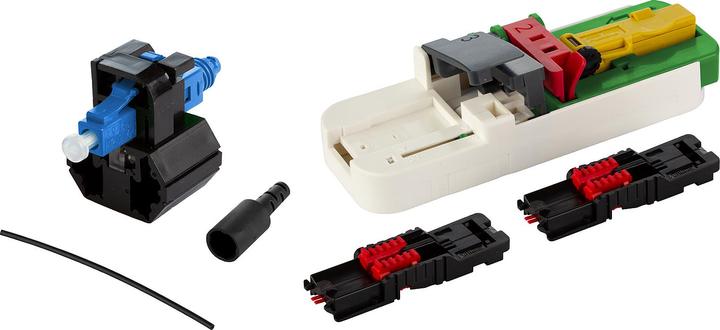 Actual product image Metz Connect BTR NETCOM 1509QAJO002C-E Fiber optic connector LC