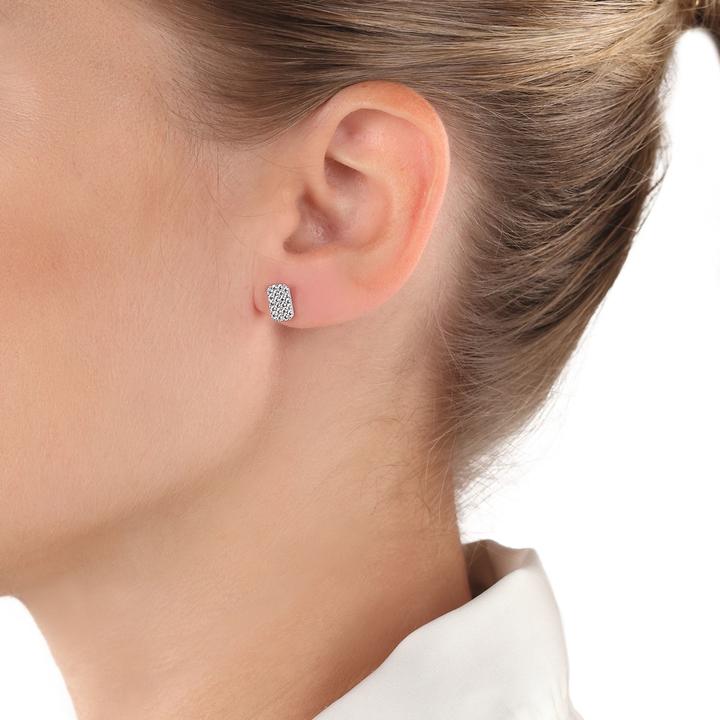 Immagine prodotto Amor Gioielli per orecchie da donna, argento 925, zirconi sintetici. (Argento 925)