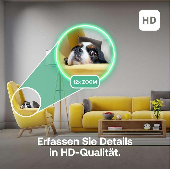 Image du produit Arlo Essential 3 HD PTZ Intérieur Lot de 2 (1920 x 1080 Pixels)