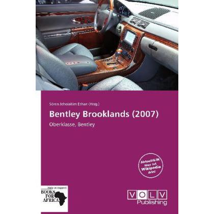 Bentley Brooklands (2007), Ratgeber