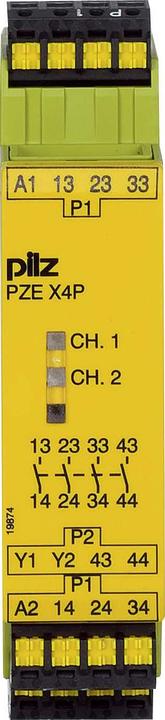 Produktbild Pilz 787585 PZE X4P C 24VDC 4n/o
