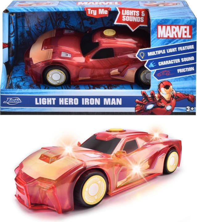 Produktbild Jada Marvel Light Hero Iron Man 1:32