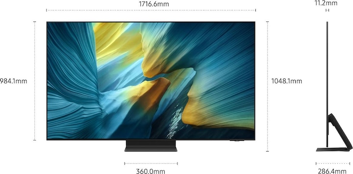 Produktbild Samsung QE77S95F (77", S95F, OLED, 4K, 2025)