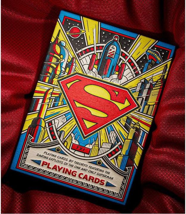 Actual product image Theory11 DC Comics playing cards Superman: The Man of Steel (English)