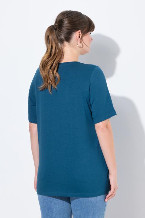 Produktbild Ulla Popken T-Shirts, 2er-Pack, V-Ausschnitt, Halbarm (56)