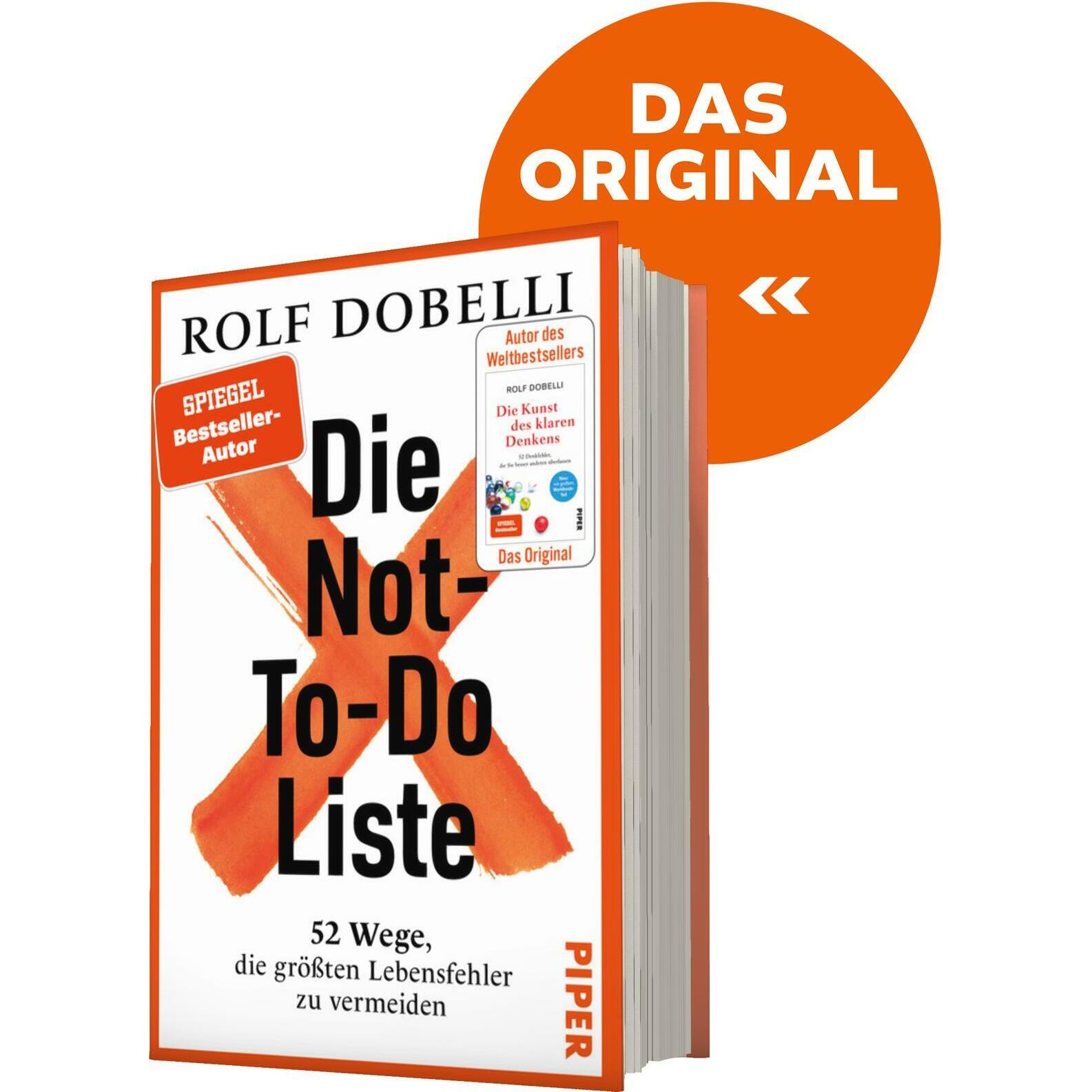 Thumbnail - Die Not-To-Do-Liste, Sachbücher von Rolf Dobelli