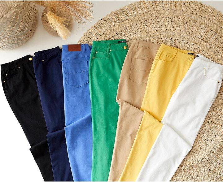 Produktbild Anne Weyburn Gerade Five-Pocket-Hose aus Baumwoll-Stretch (36)