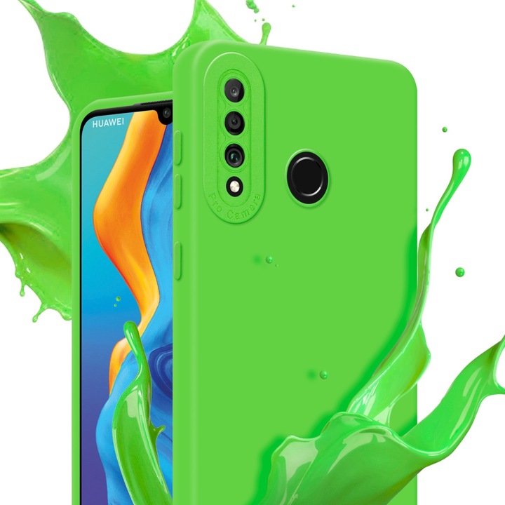 Actual product image Cadorabo Case for Huawei P30 LITE in TPU Fluid LM162 Style (Huawei P30 Lite)