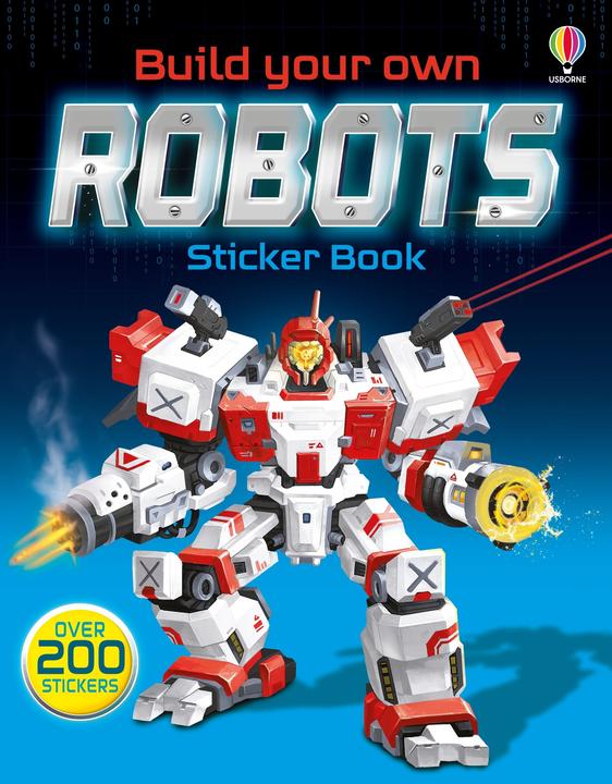 Produktbild Build your own Robots Sticker Book