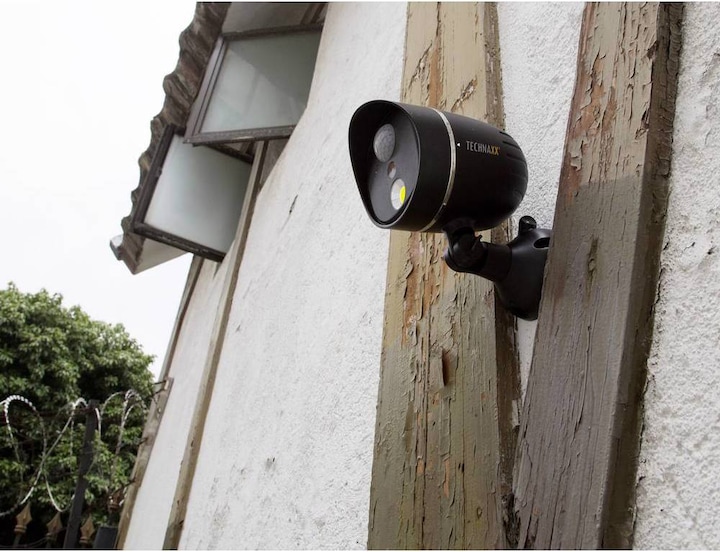 Produktbild Technaxx Überwachungskamera HD Aussenkamera mit LED Lampe TX 106 (1280 x 720 Pixels)