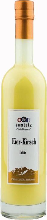 Actual product image Amstutz Manufaktur Noble brandy EIER-KIRSCH liqueur in noble cardboard box / %. (1 x 50 cl)