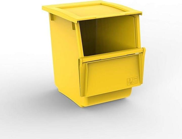 Image du produit Terry Boîte de rangement, jaune/bleu (55 l)