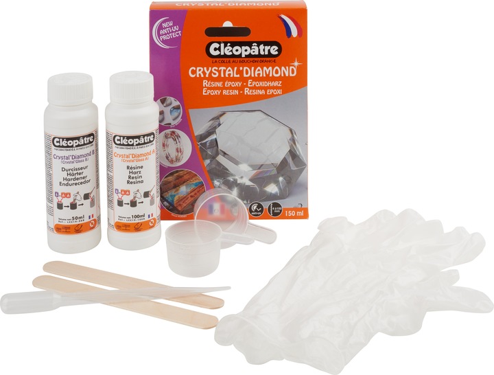 Immagine prodotto Cléopâtre Resina di inclusione Crystal' Diamond, 150 ml