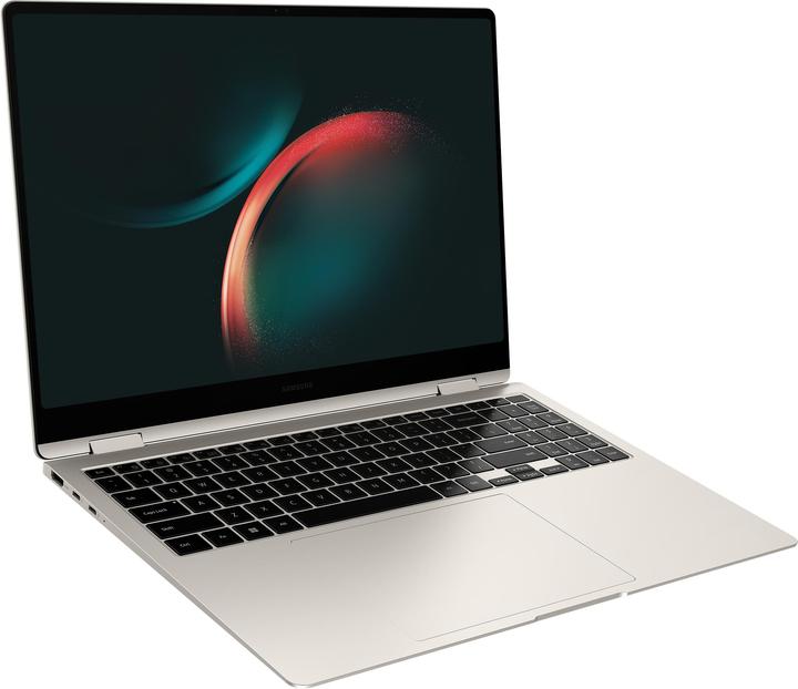 Actual product image Samsung Galaxy Book3 Pro 360 (16", Intel Core i7-1360P, 16 GB, 512 GB, DE)