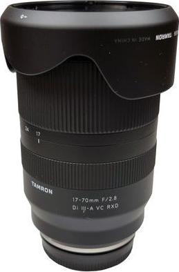 Actual product image Tamron 17-70mm / 2.8 Di III-A VC RXD - Import (Fujifilm X, Sony E, APS-C / DX)