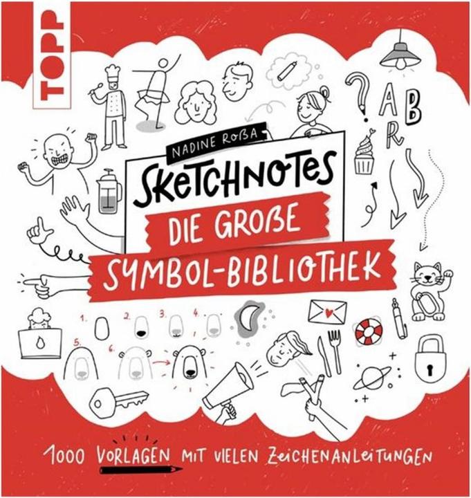 Sketchnotes. Die grosse Symbol-Bibliothek (Deutsch, Nadine Rossa, 2020)