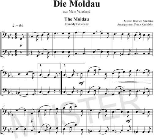 Produktbild 100 leichte Duette für 2 Posaunen (Deutsch, Franz Kanefzky, Helmut Hage, 2011)