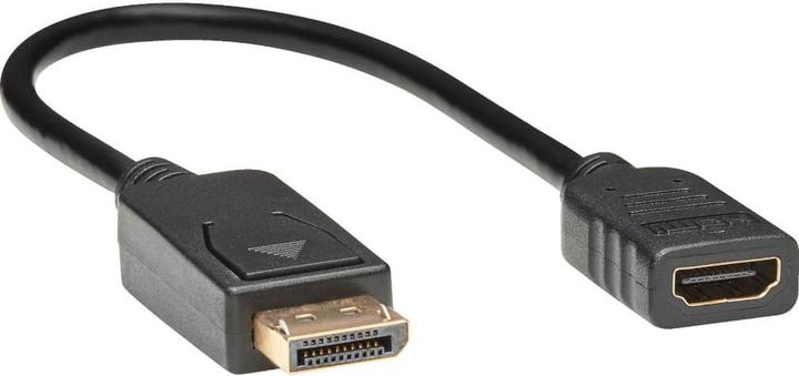 Actual product image Eaton DisplayPort to HDMI Video Adapter Video Converter M/F HDCP Black 1ft.