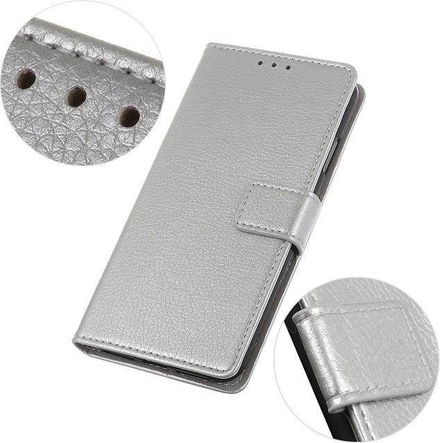 Actual product image MU Classic Litchi Leather Bookcover II Series (G8 ThinQ)