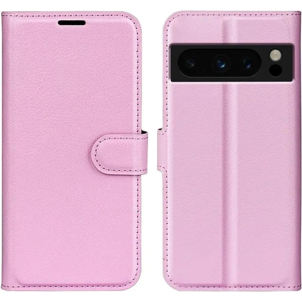 Screenguard Google Pixel 8 Pro Leather Guard Lederhülle (Google Pixel 8 Pro), Smartphone Hülle, Rosa