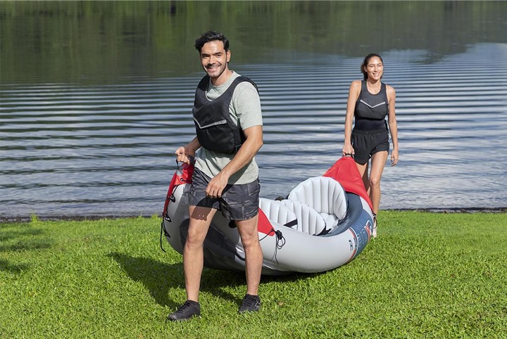 Actual product image Bestway Hydro Force Rapid X3 Inflatable 3-Person Kayak Set 3.81 m (3 pers.)