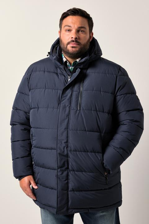 Image du produit Men+ Veste matelassée. Capuche et poches zippées - jusqu'au 8 XL (XL)