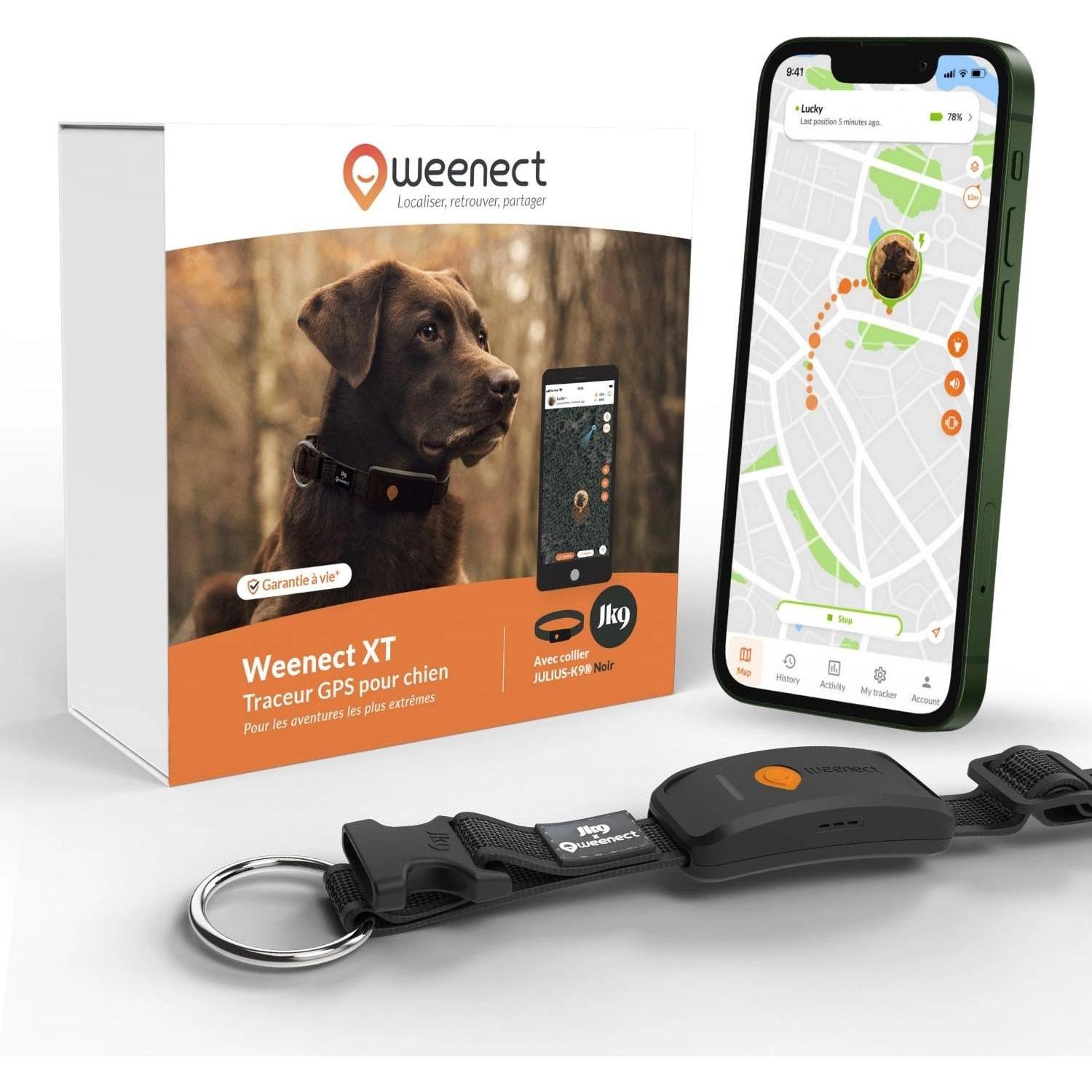 Meilleurs prix pour Weenect GPS Chien XT noir