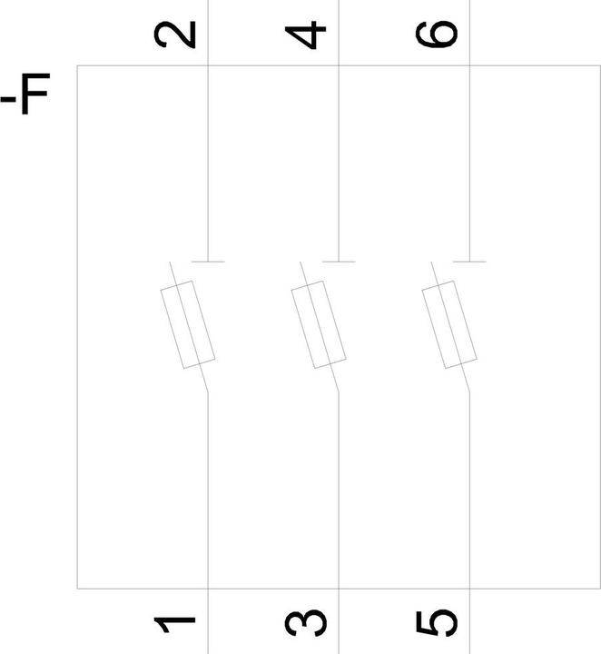 Produktbild Siemens SIEM 3NW7033 Zylindersicherungshalter 32A 3p o.Signalmelder (32 A)