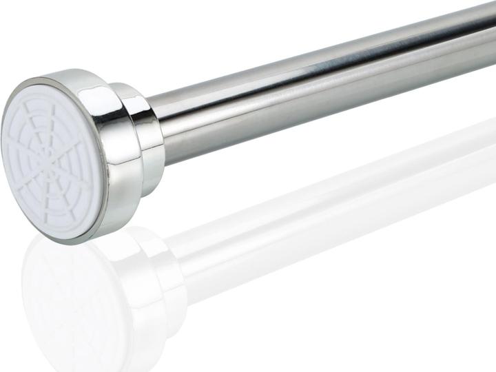 Intirilife Teleskopstange in SILBER 120 - 220 cm