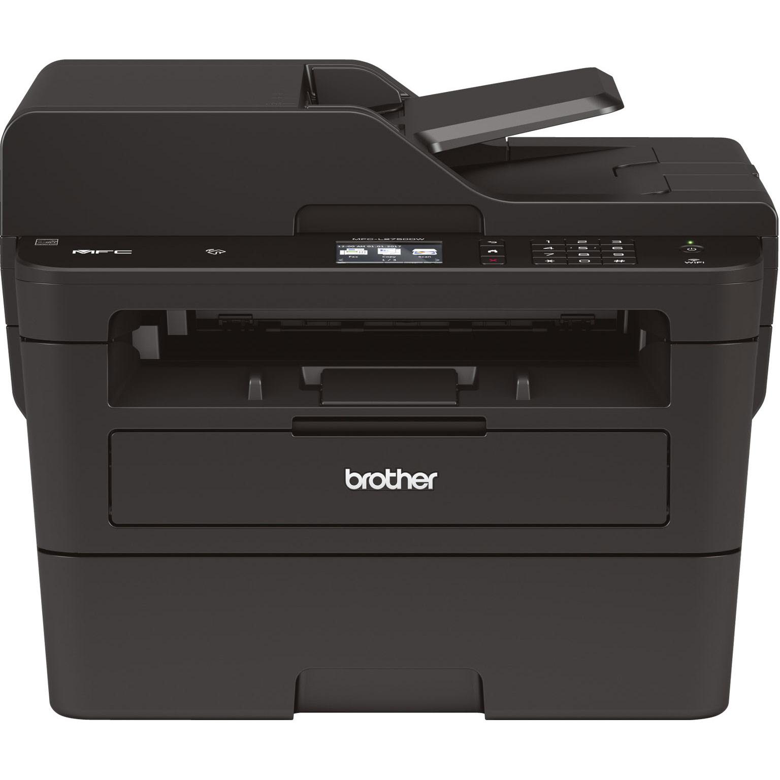 Brother Mfc-L2750dw (Laser, Schwarz-Weiss), Drucker, Schwarz
