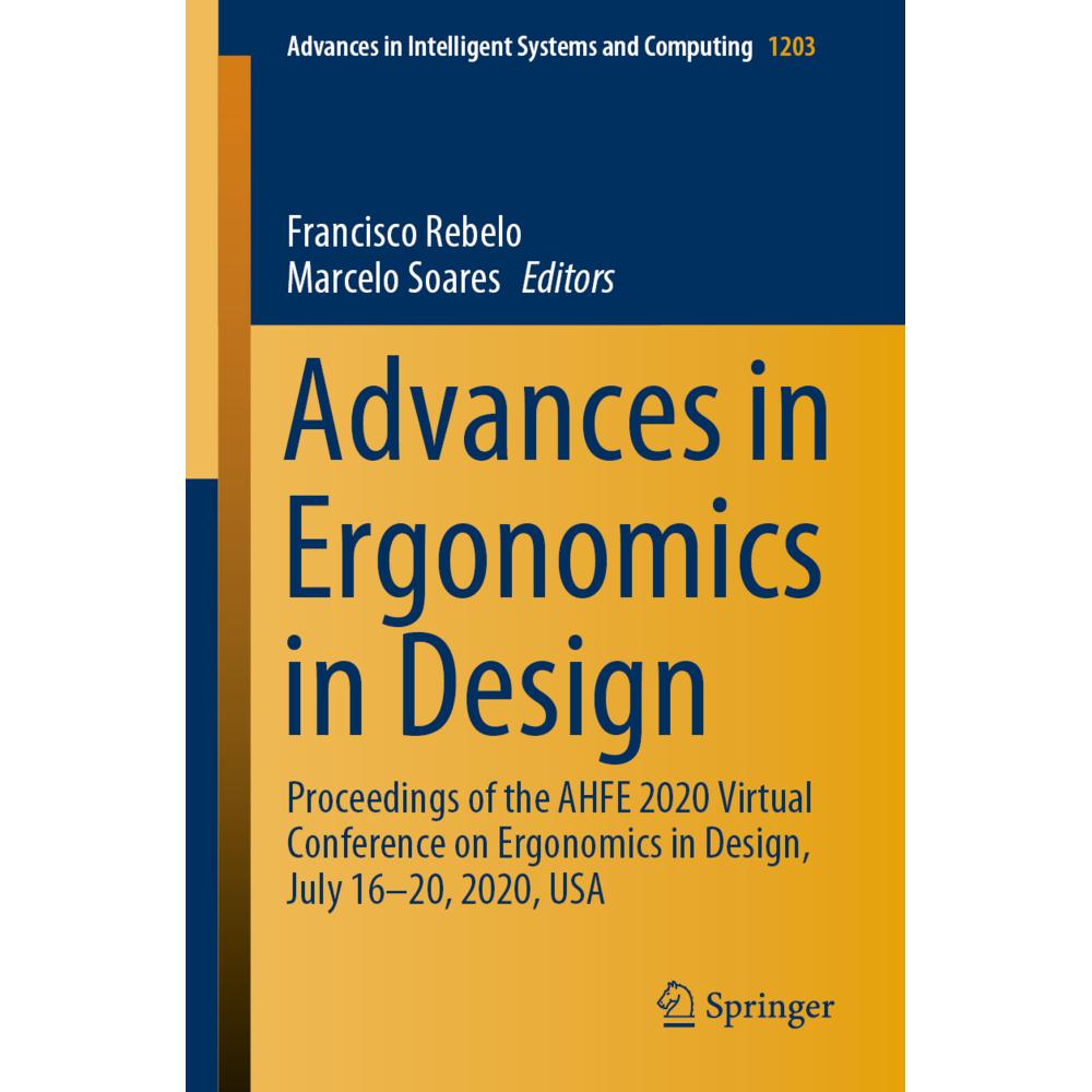 Advances in Ergonomics in Design, Fachbücher von Francisco Rebelo, Marcelo Soares