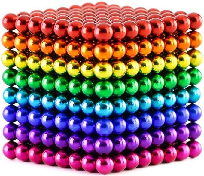 Immagine prodotto Neoballs Sfere magnetiche arcobaleno – Tesseract Cassette