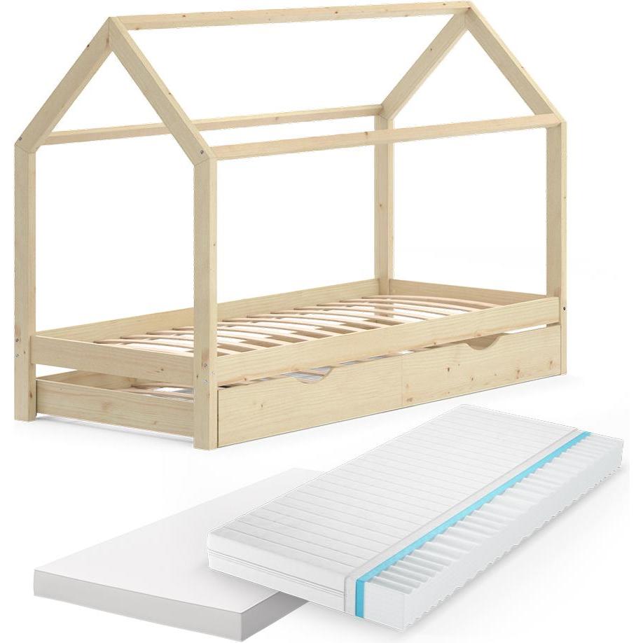 VitaliSpa, Kinderbett, Hausbett Wiki (90 x 200 cm)