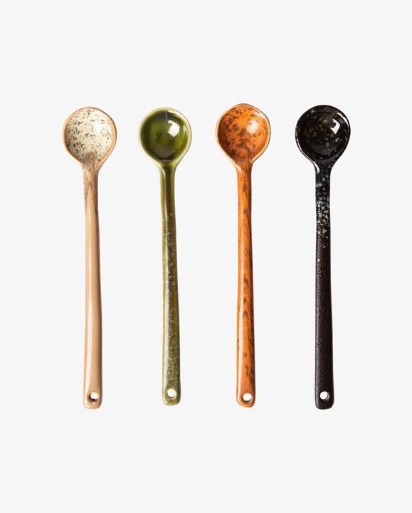 Actual product image HK Living Löffelset 4-tlg. 70S CERAMICS (4 Piece, Scoops)